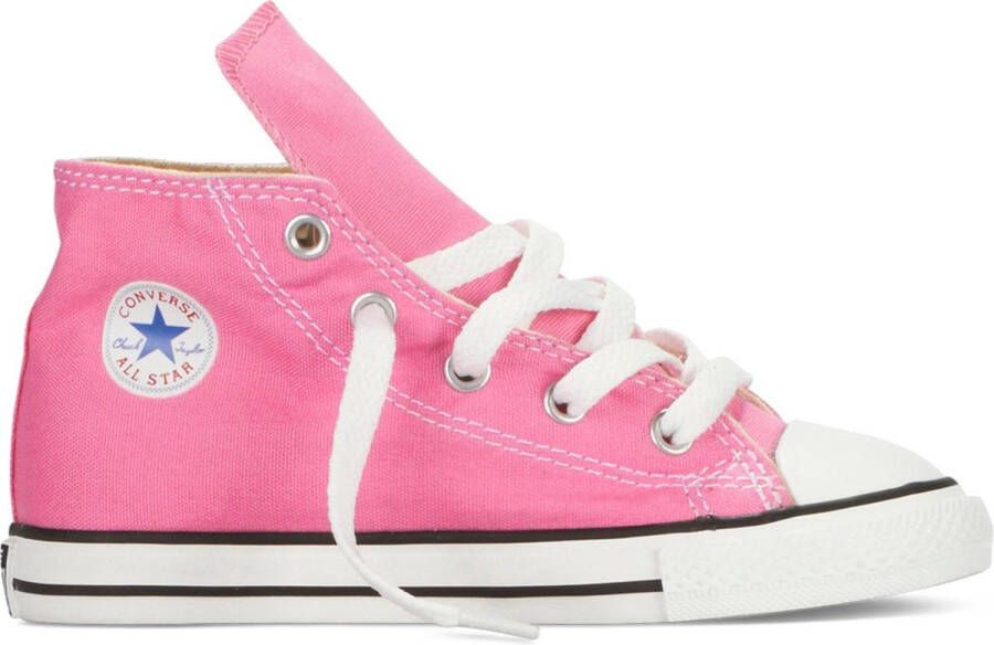 Converse Chuck Taylor All Star Hi Sneakers roze wit