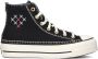 Converse Chuck Taylor All Star Lift Crafted Stitching Sneakers Dames Zwart - Thumbnail 1