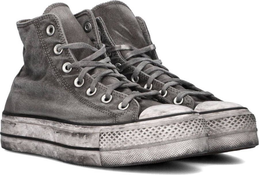 Converse Chuck Taylor All Star Lift Hi Sneakers Dames Grijs