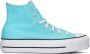 Converse Chuck Taylor All Star Lift Hoge sneakers Dames Blauw - Thumbnail 5