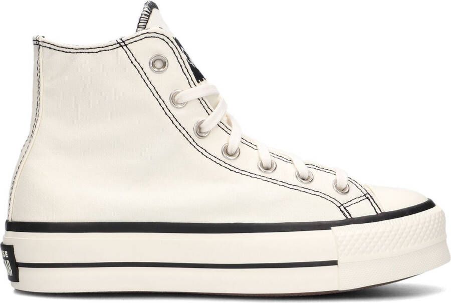 Converse Chuck Taylor All Star Lift Hoge sneakers Dames Ecru