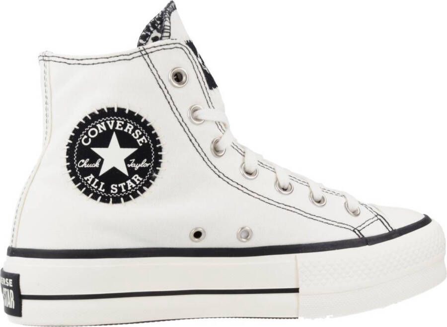 Converse Chuck Taylor All Star Lift Hoge sneakers Dames Ecru