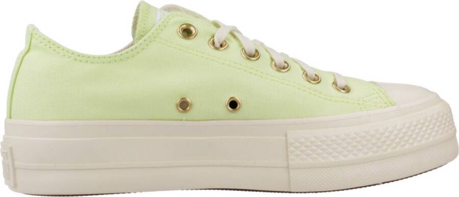 Converse Chuck Taylor All Star Lift Ox Lage sneakers Geel