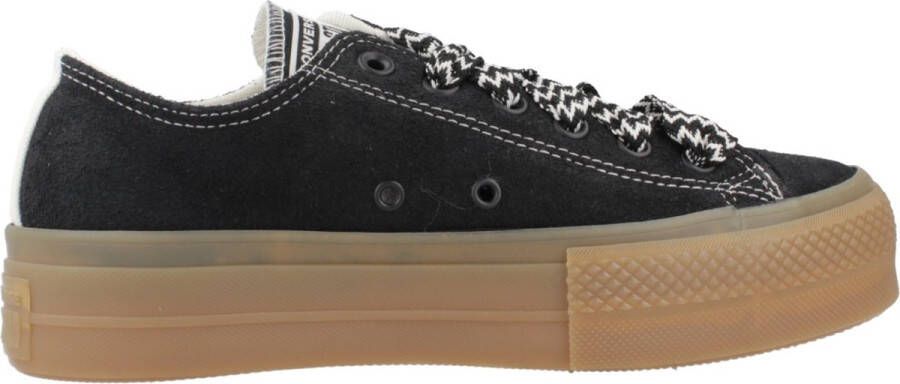 Converse Chuck Taylor All Star Lift Ox Sneakers Dames Zwart