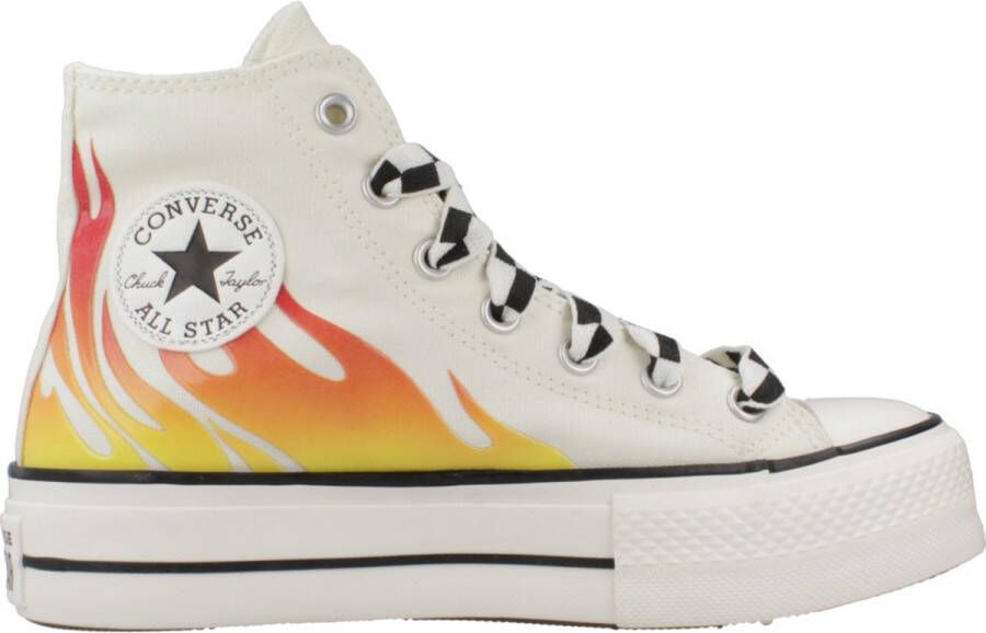 Converse Chuck Taylor All Star Taylor lift egret enamel red black maat: 40 beschikbare maaten:37.5 38 39 40 41 36.5 39.5 41.5