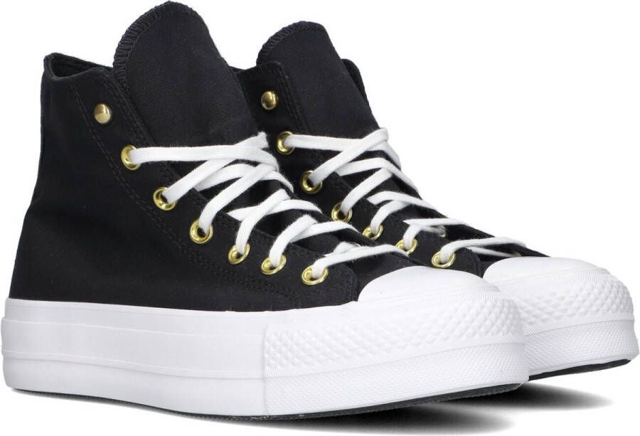 Converse Chuck Taylor All Star Lift Platform Hoge sneakers Dames Zwart