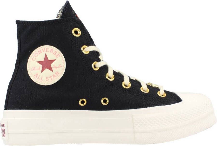 Converse Chuck Taylor All Star Lift Platform Hoge sneakers Dames Zwart