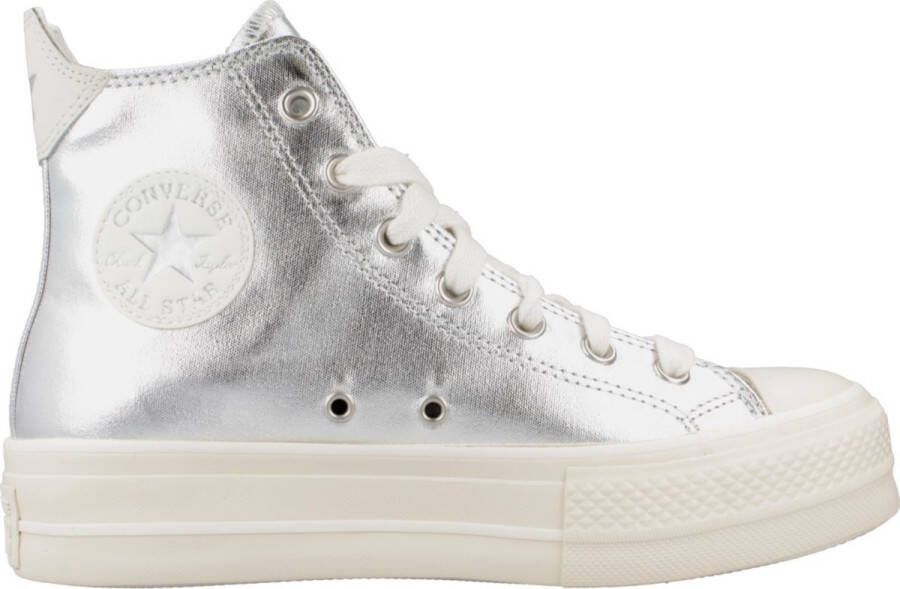 Converse CHUCK TAYLOR ALL STAR LIFT PLATFORM METALLIC Zilver