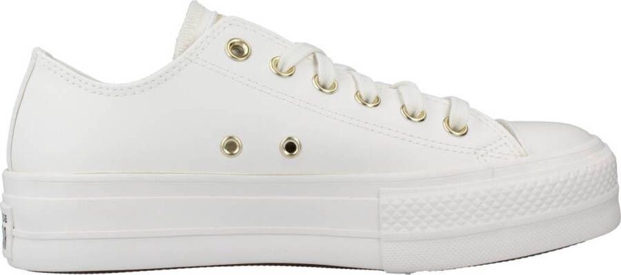 Converse Chuck Taylor All Star Lift Platform Mono Sneakers Dames Wit