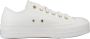 Converse Chuck Taylor All Star Lift Platform Mono Lage sneakers Dames Wit - Thumbnail 5