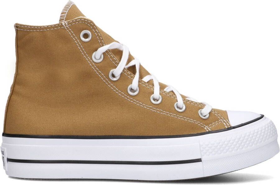 Converse Chuck Taylor All Star Lift Platform Hoge sneakers Dames Bruin