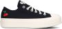 Converse Chuck Taylor All Star Lift Platform Hoge sneakers Dames Zwart - Thumbnail 4