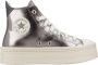 Converse CHUCK TAYLOR ALL STAR MODERN LIFT PLATFORM METALLIC Zilver - Thumbnail 1