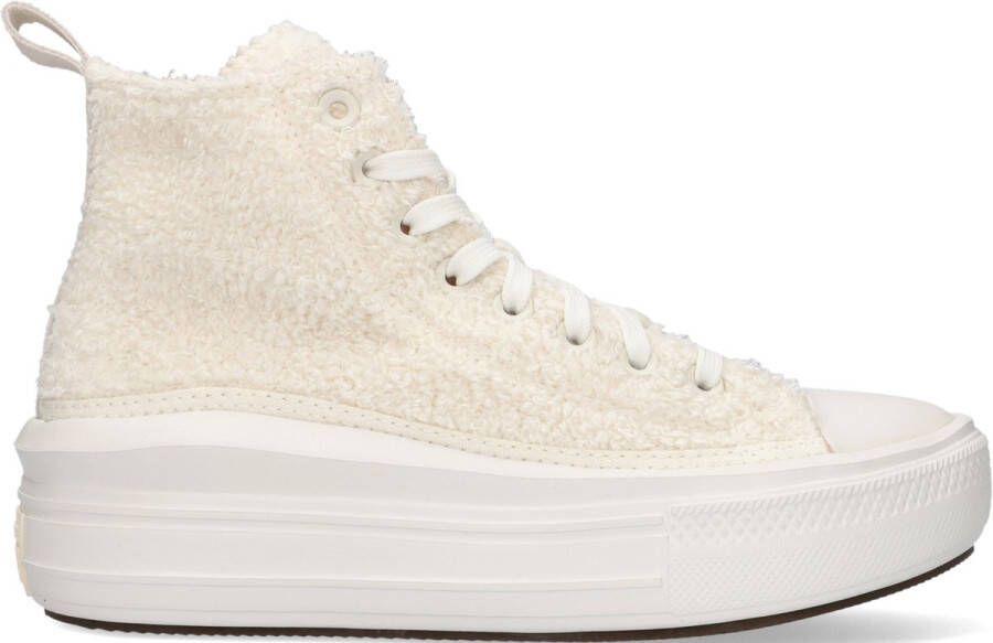 Converse Chuck Taylor All Star Move Hi Hoge sneakers Dames Beige