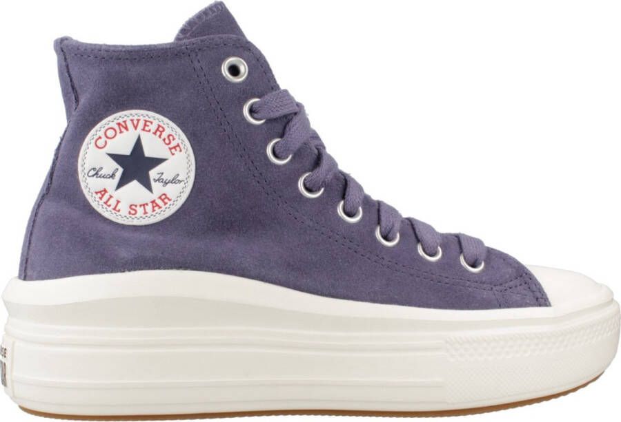 Converse CHUCK TAYLOR ALL STAR MOVE PLATFORM SUEDE Violet