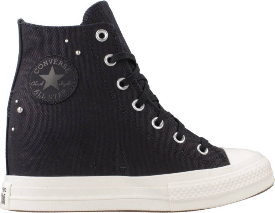 Converse CHUCK TAYLOR ALL STAR WEDGE PLATFORM PEARLS & STUDS Zwart