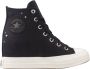 Converse CHUCK TAYLOR ALL STAR WEDGE PLATFORM PEARLS & STUDS Zwart - Thumbnail 1