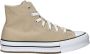 Converse Chuck Taylor All Star Lift dames sneaker Sand - Thumbnail 1