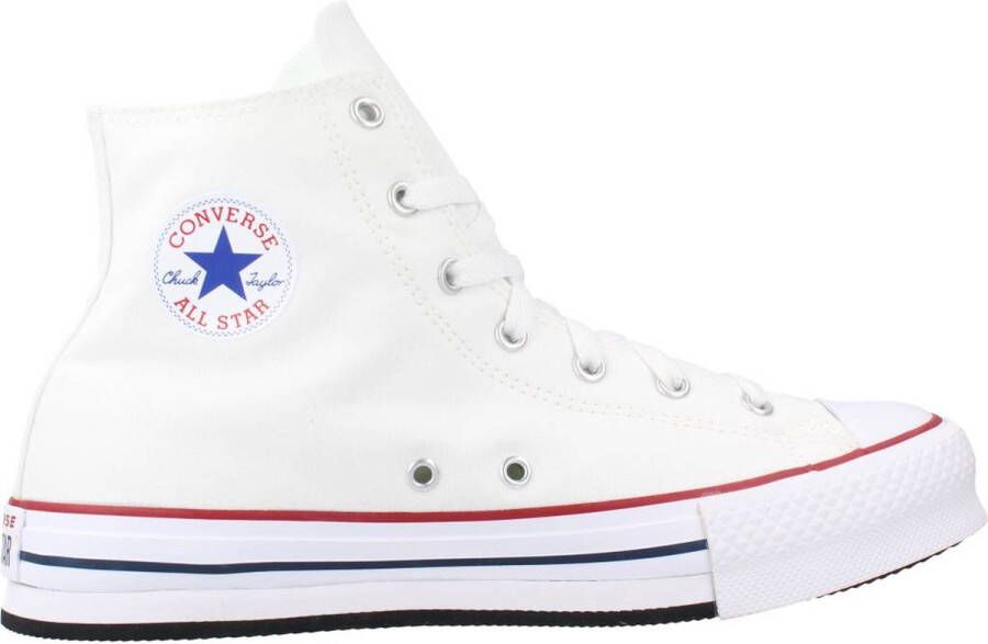 Converse Chuck Taylor All Star Eva Lift Canvas Platform (gs) Fashion sneakers Schoenen white garnet maat: 37 beschikbare maaten:36 37.5 38 39