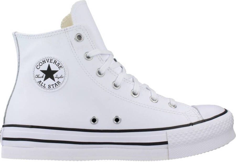 Converse Witte Leren Casual Sneakers voor Wit