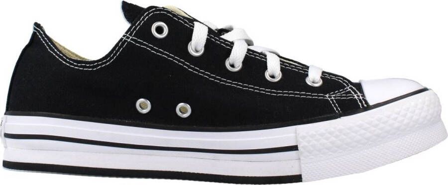 Converse Chuck Taylor All Star Eva Lift Canvas Platform (GS) in zwart formaten: 37.5