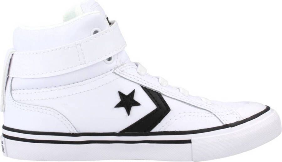 Converse Pro Blaze Strap Leren Sneaker White Dames