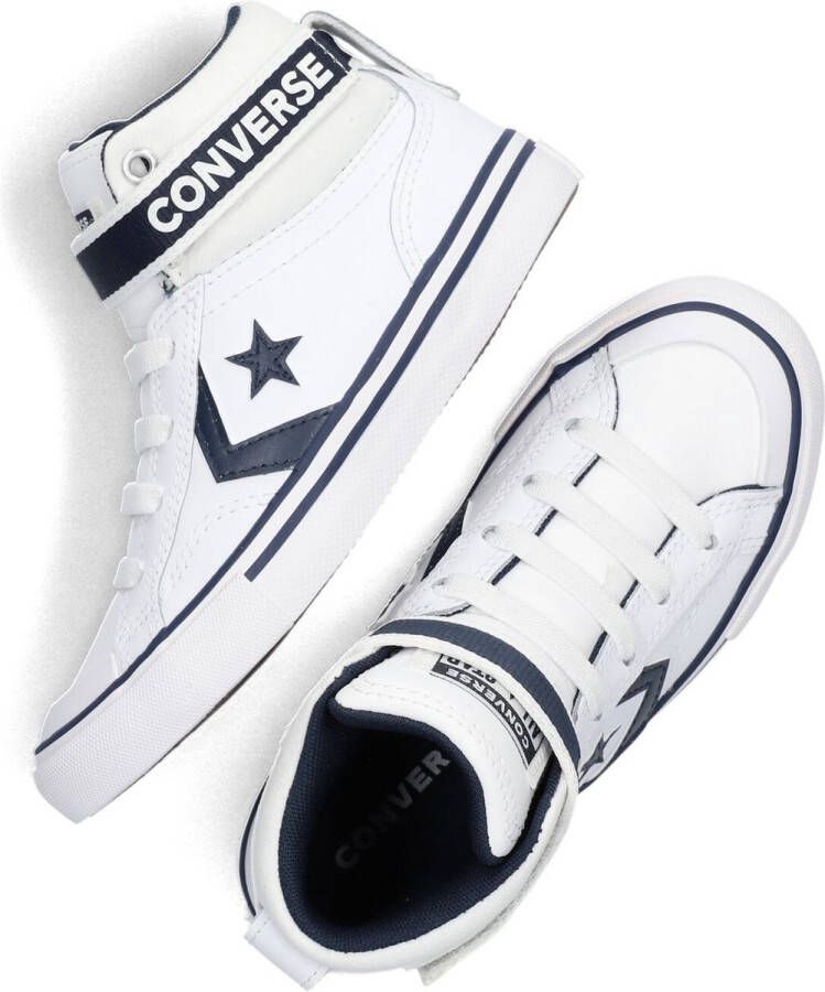 Converse Pro Blaze Strap Hoge sneakers Jongens Kids Wit