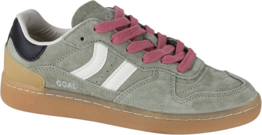 COOLWAY GOAL KAKI-OLIVE dames sneakers groen