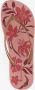 Copacabana dames teenslippers bloemenprint roze - Thumbnail 2