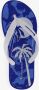 Copacabana kinder teenslippers blauw met print - Thumbnail 3