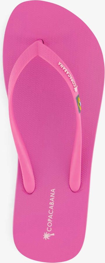 Copacabana teenslippers roze