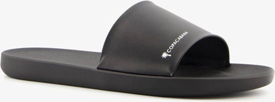 Copacabana vegan heren badslippers zwart