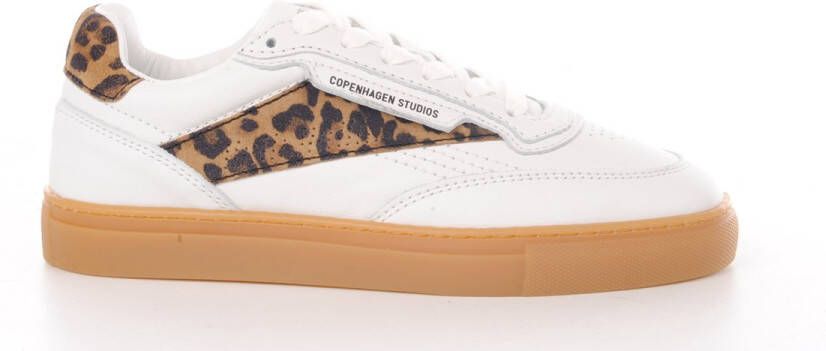 COPENHAGEN STUDIOS Lage Sneakers Dames Cph90 Maat: 36 Materiaal: Leer Kleur: Wit