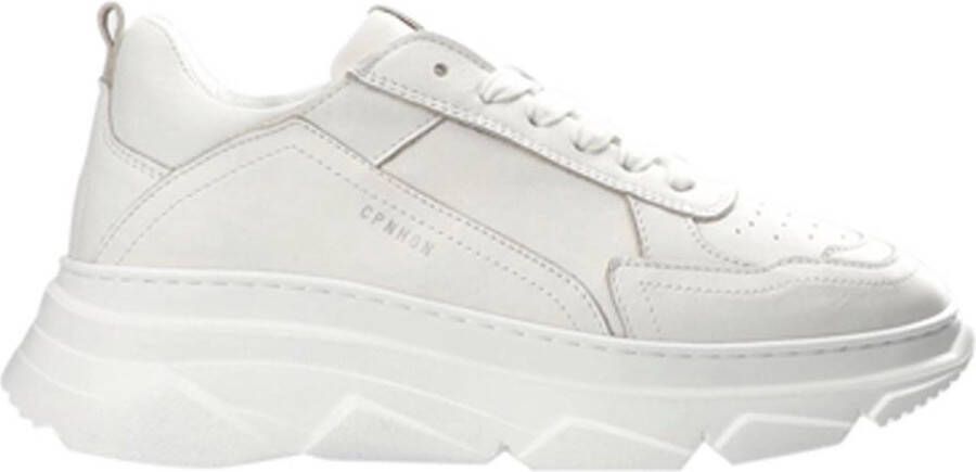 COPENHAGEN STUDIOS Lage Sneakers Dames Cph46 Maat: 37 Materiaal: Leer Kleur: Wit