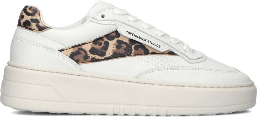 COPENHAGEN STUDIOS Lage Sneakers Dames Cph89 Maat: 37 Materiaal: Leer Kleur: Wit