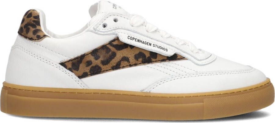 COPENHAGEN STUDIOS Lage Sneakers Dames Cph90 Maat: 38 Materiaal: Leer Kleur: Wit