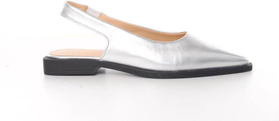 Copenhagen Studios dames slingback Venezia zilver leder