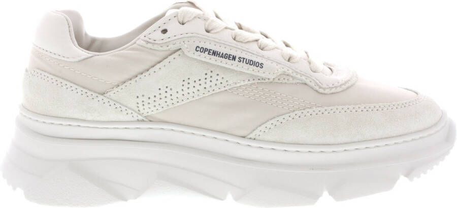 COPENHAGEN STUDIOS Lage Sneakers Dames Cph56 Maat: 40 Materiaal: Leer Kleur: Wit