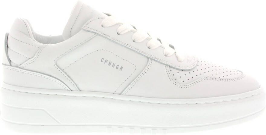 COPENHAGEN STUDIOS Lage Sneakers Dames Cph71 Maat: 41 Materiaal: Leer Kleur: Wit