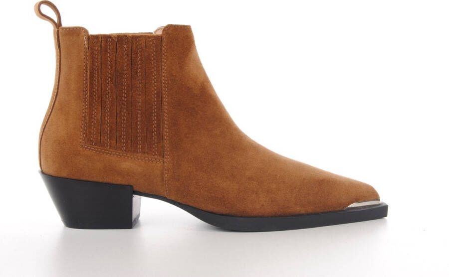 Copenhagen westernlaars CPH244 suede camel