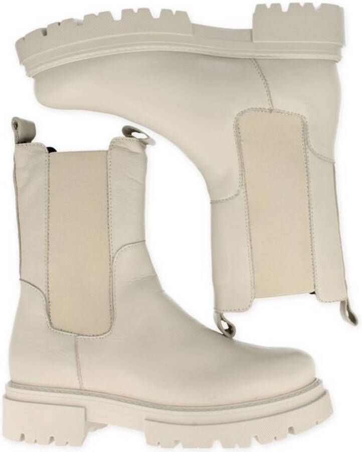 Copenhagenshoebizz Copenhagen Shoebizz Copenhagen SHOE BIZ chunky boots offwihte BEIGE - Foto 1