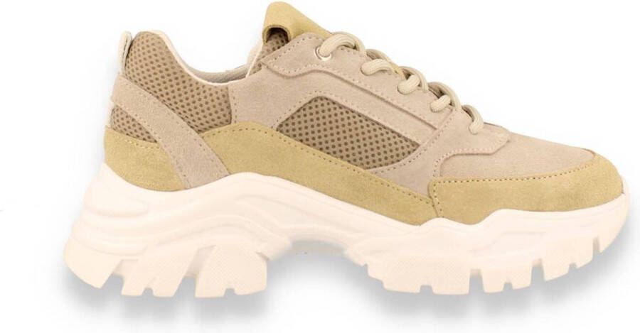 Copenhagenshoebizz Copenhagen Shoebizz Copenhagen Shoe Biz Urith dames sneaker CAMEL - Foto 1