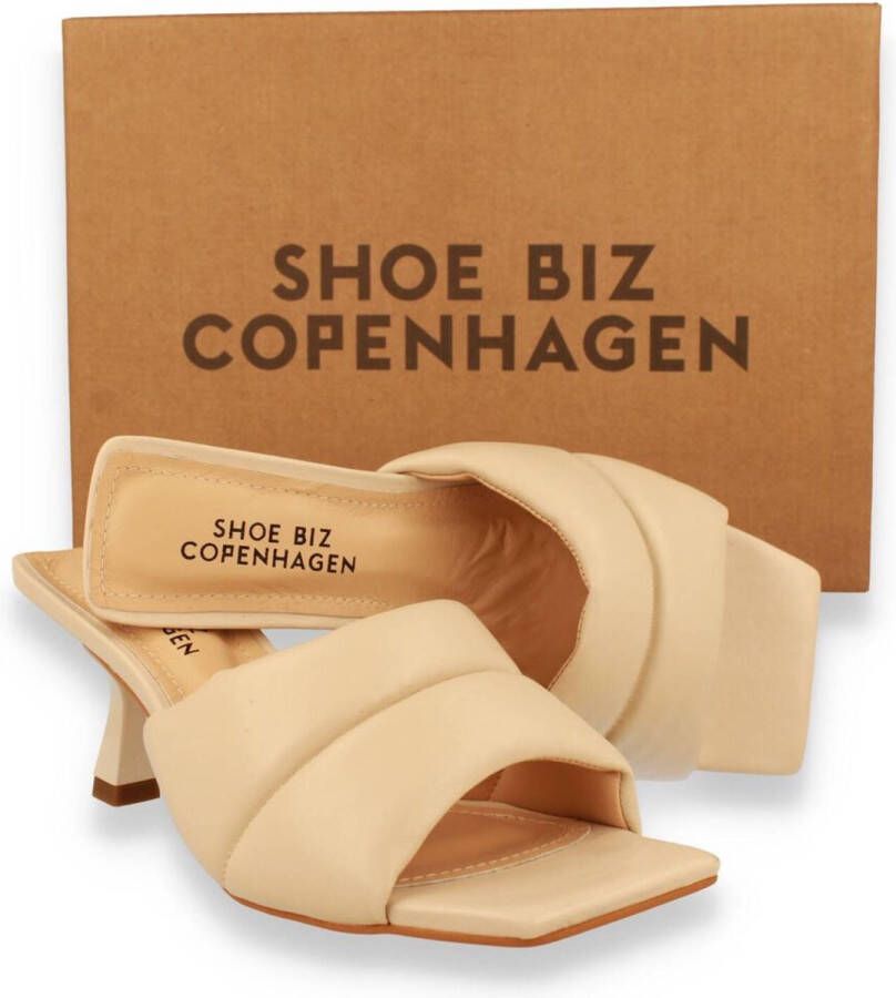 Copenhagenshoebizz Copenhagen Shoebizz Shoe Biz Copenhagen dames Vix Smoothie BEIGE - Foto 1