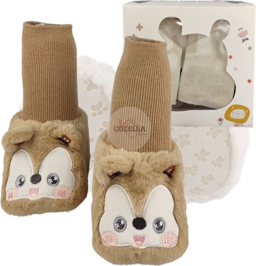 Cozella Baby Sloffen Baby Schoentjes Babykleding Jongens Babykleding Meisje Eekhoorn