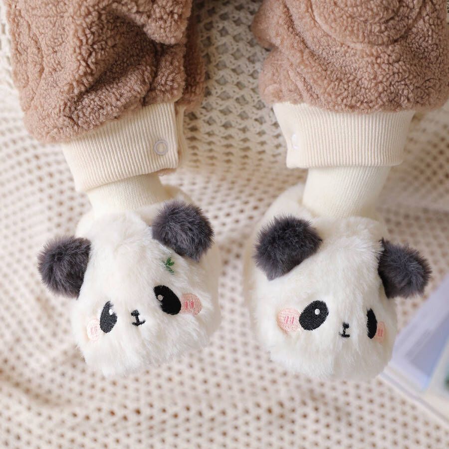 Cozella Schattige Baby Sloffen: Comfort en stijl voor je kleintje Baby Schoentjes Sloffen Slofjes Baby Panda