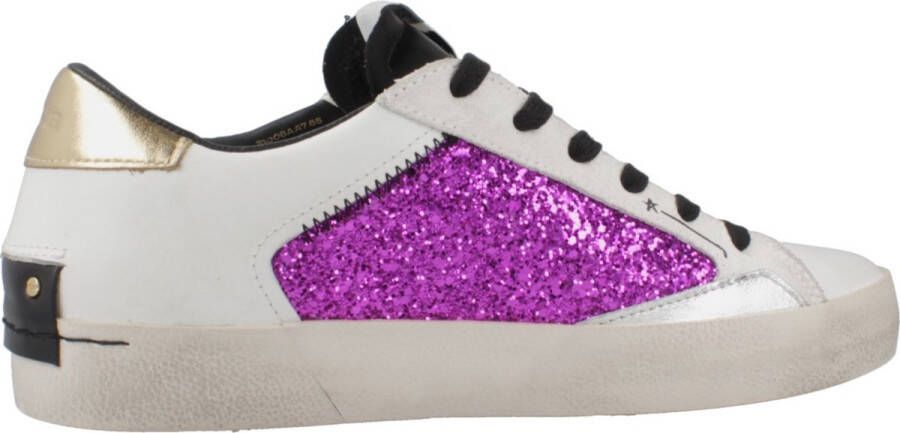 Crime London Vervallen Sneakers Purple Dames