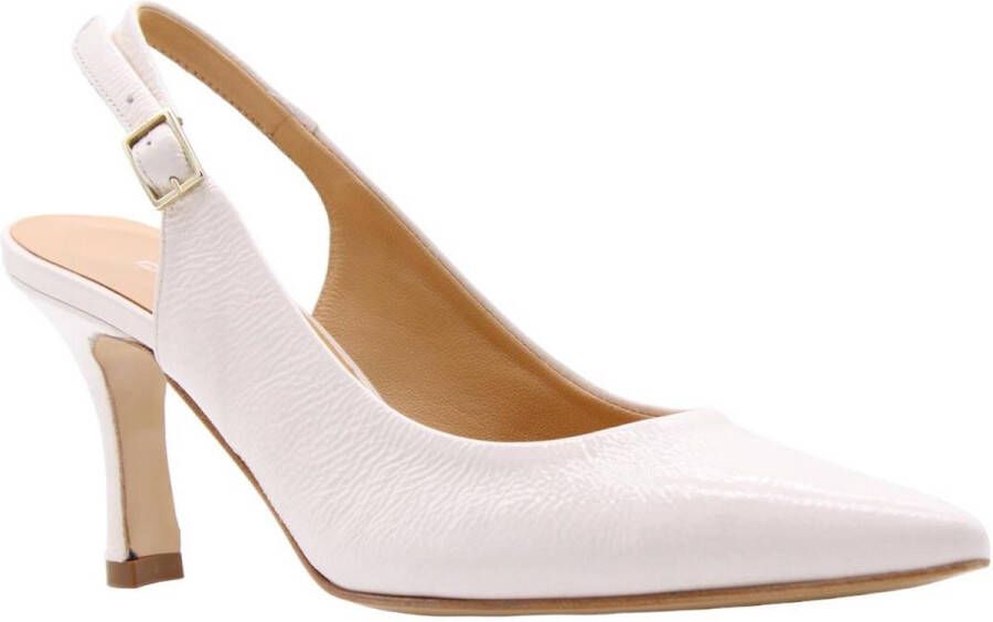 Cristian Daniel Salobre Peep Toe Hak White Dames