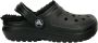 Crocs Kid's Classic Lined Clog Pantoffels maat C13 zwart - Thumbnail 1