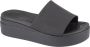 Crocs Brooklyn Platform Slide 208728-001 Vrouwen Zwart Slippers - Thumbnail 2