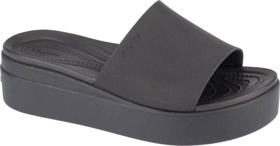 Crocs Brooklyn Platform Slide 208728-001 Vrouwen Zwart Slippers